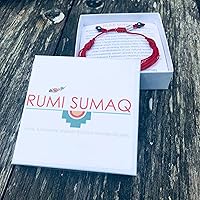 Vista 7 de Red String Bracelet Custom Sized for Men Women Kids - Handmade Red Thread Bracelet for Protection by RUMI SUMAQ