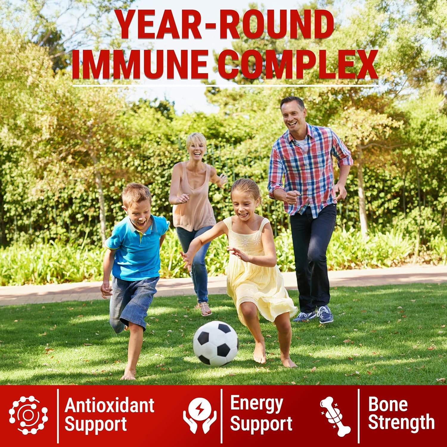Immune Support Zinc Gummies 50mg with Elderberry Vitamin C and Zinc Supplements - Natural Antioxidant with Copper Vitamin D3 K2 Magnesium - Rich Berry Taste, Sugar-Free, 120 Gummies