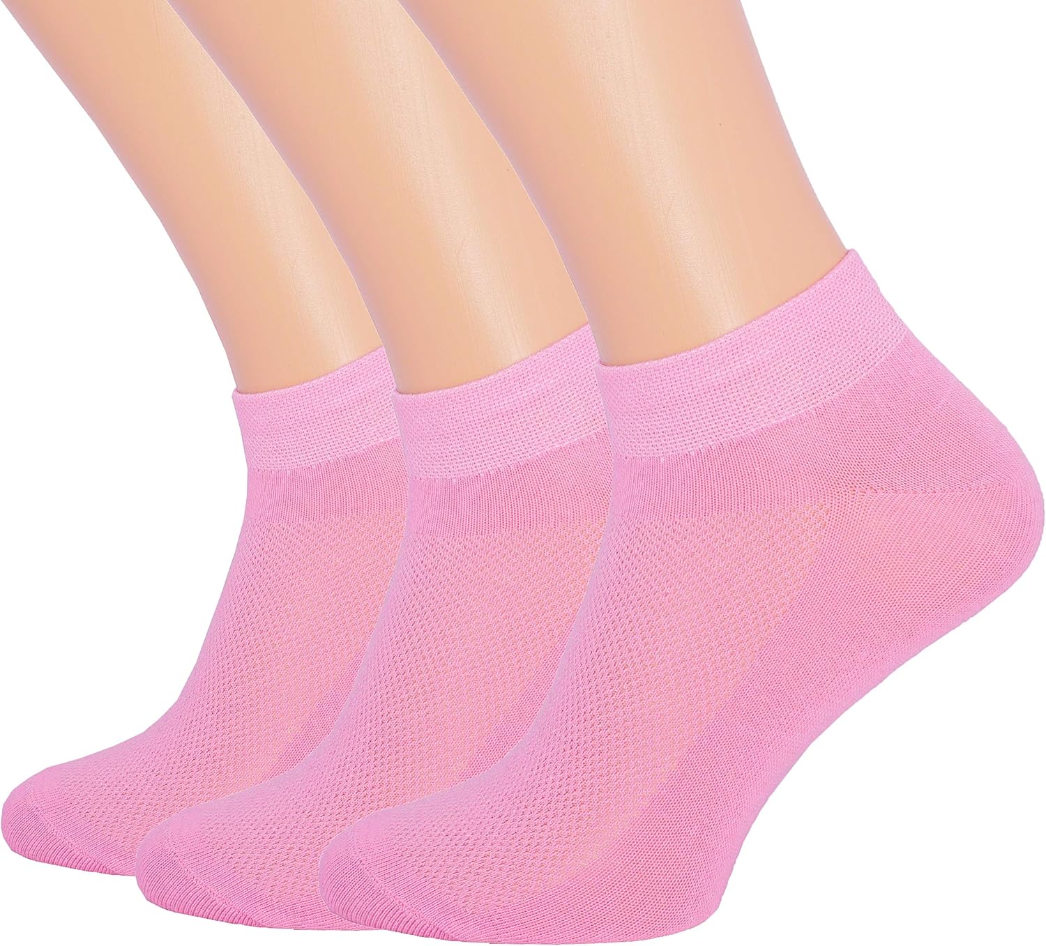 3 Pack Unisex Ultra Thin Breathable Dry Fit Low Cut Running Ankle Socks black white grey color