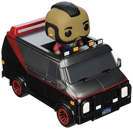 Figura de acción Funko POP Ride: furgoneta A-Team con B.A. Baracus