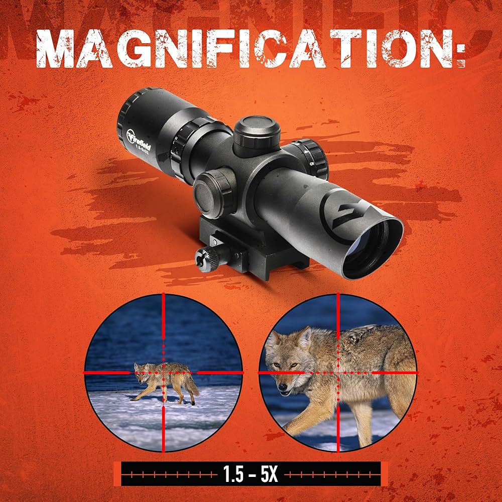 Amazon.co.jp: Firefield Barrage 1.5-5x32 Riflescope
