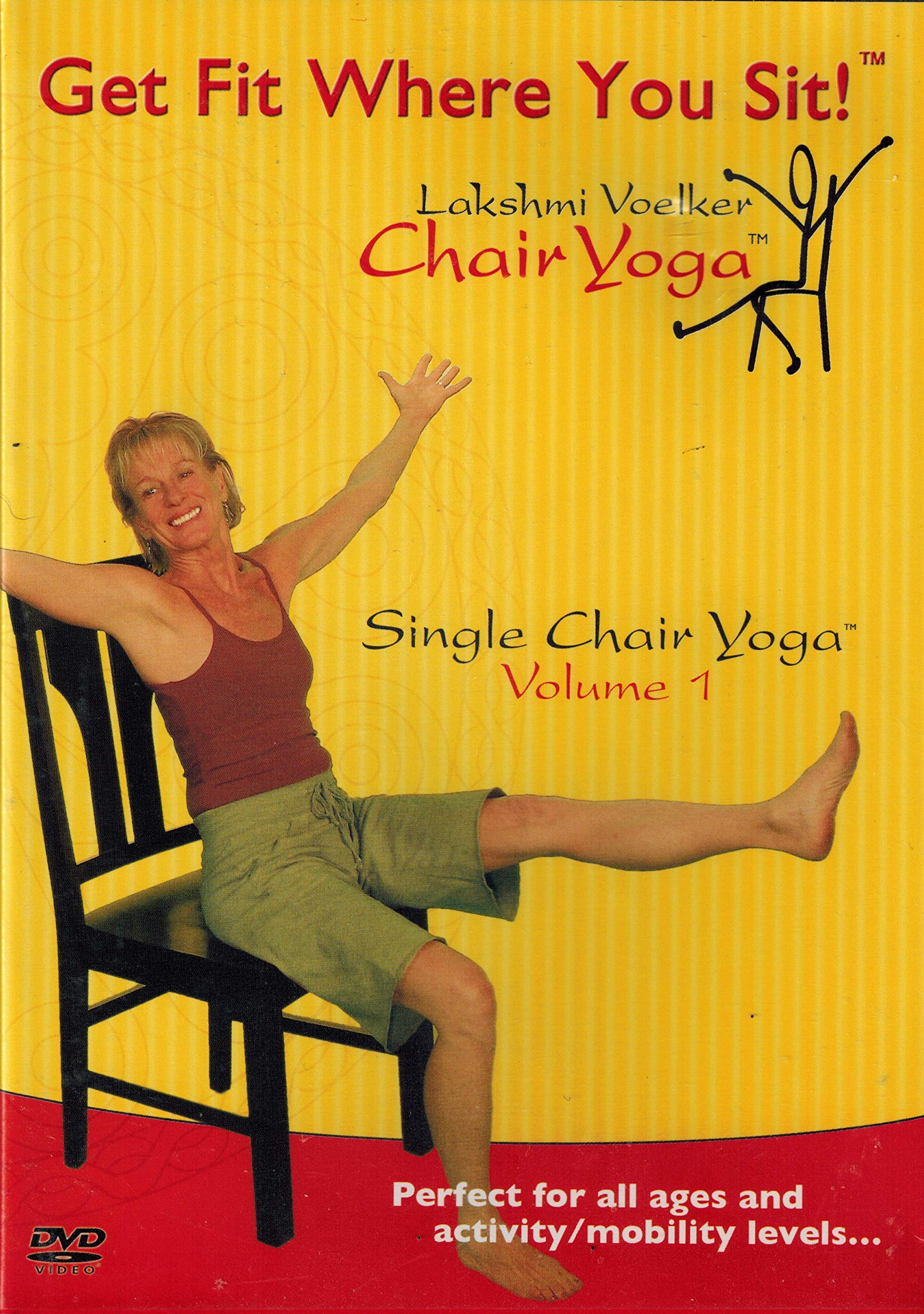 Lakshmi Voelker Chair Yoga, Single Chair Yoga Vol. 1 [DVD]