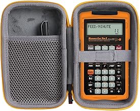 Khanka Hard Carrying Bag Replacement for Calculated Industries 4088 Machinist Calc Pro 2 Advanced Machining Calculator