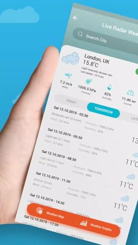 Weather Radar : forecast & Alerts, Live Maps Pro