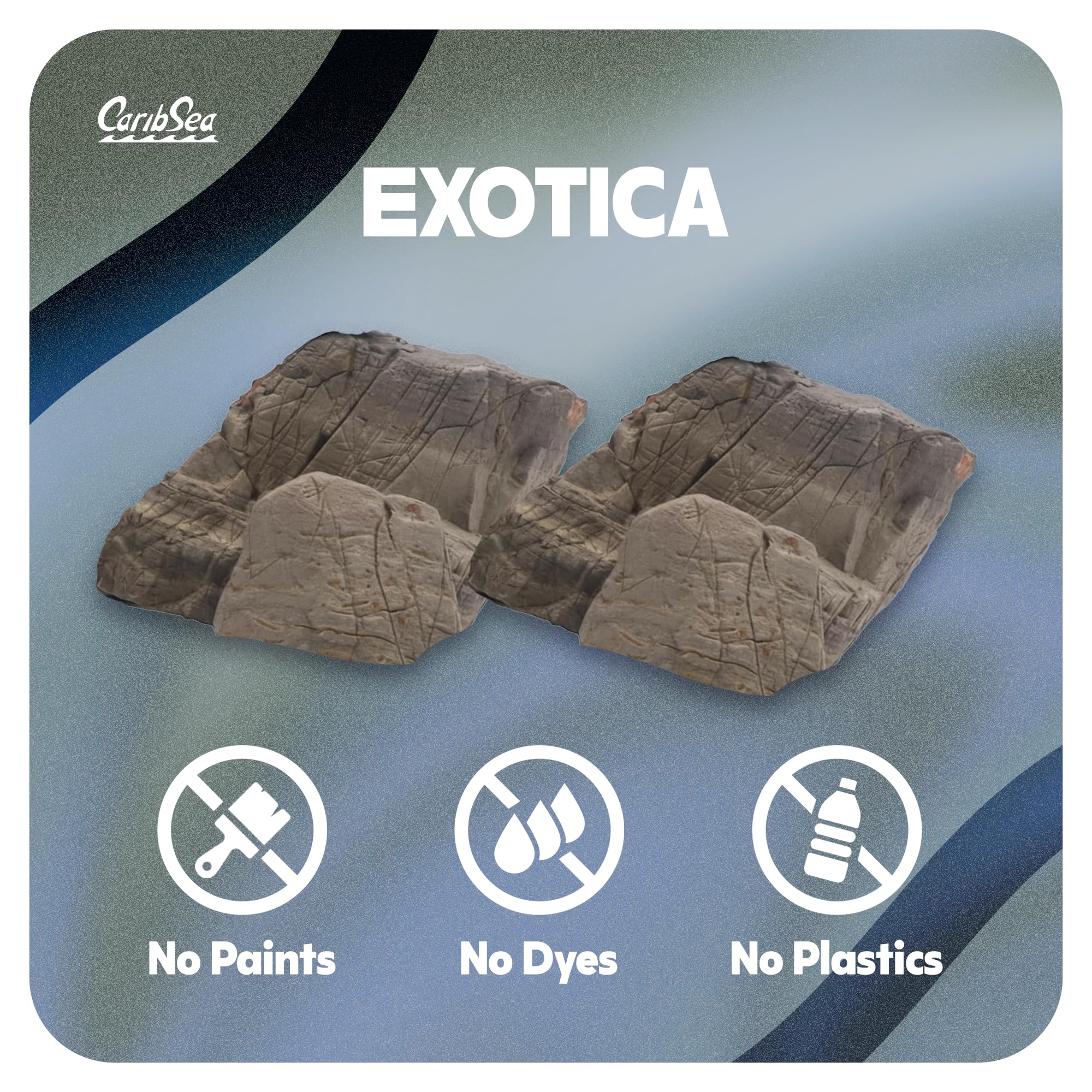 Amazon | Carib Sea Exotica ドラゴンストーン 25ポンドボックス