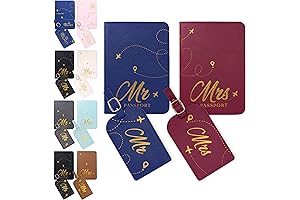 Decorably His and Her Luggage Set for Couples