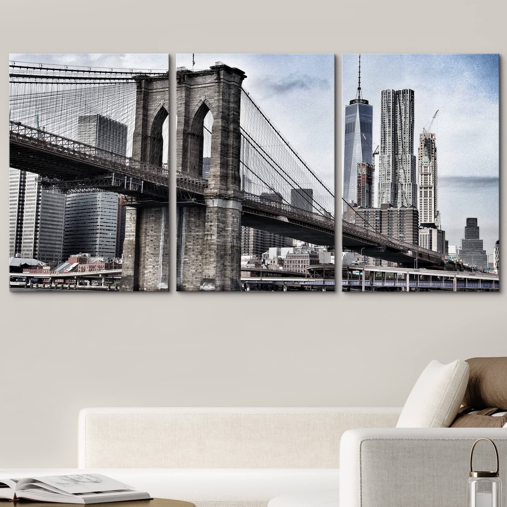 Amazon.co.jp: wall26 – 3パネルキャンバス壁アート 36