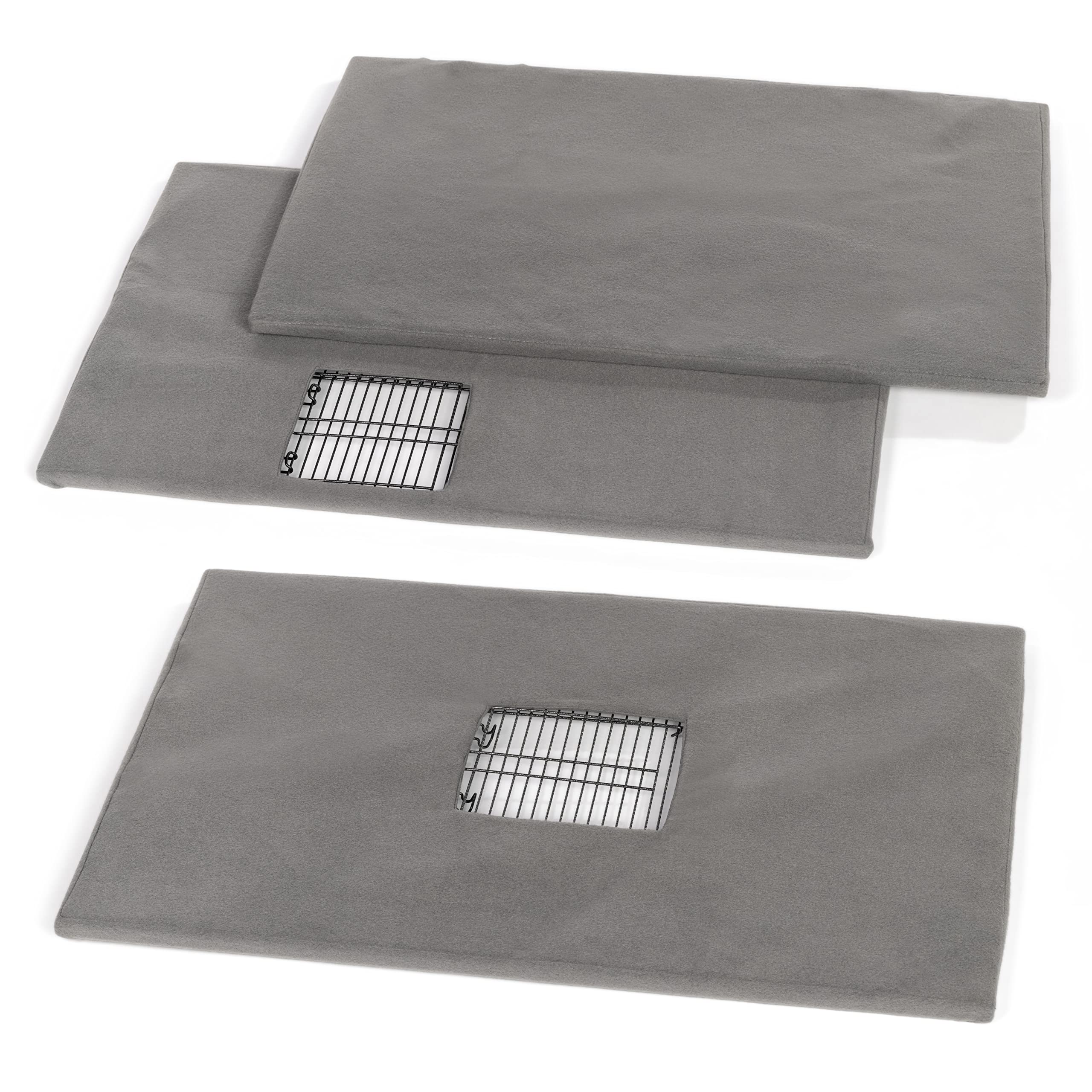 Prevue Pet Products Ferret Cage Plush Fitted Grille Cover Set - Gray