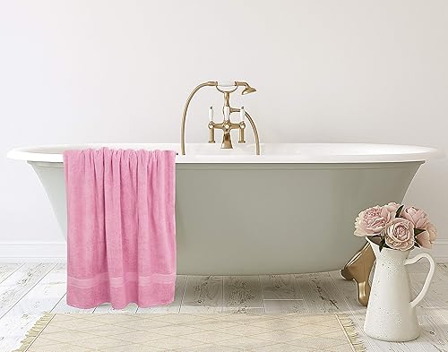 Miniatura 8 de Utopia Towels - Toalla de baño gigante, 2 unidades, 17.69 ozyd2 (600 gsm), 100% algodón hilado en anillo, altamente absorbentes y de secado rápido,