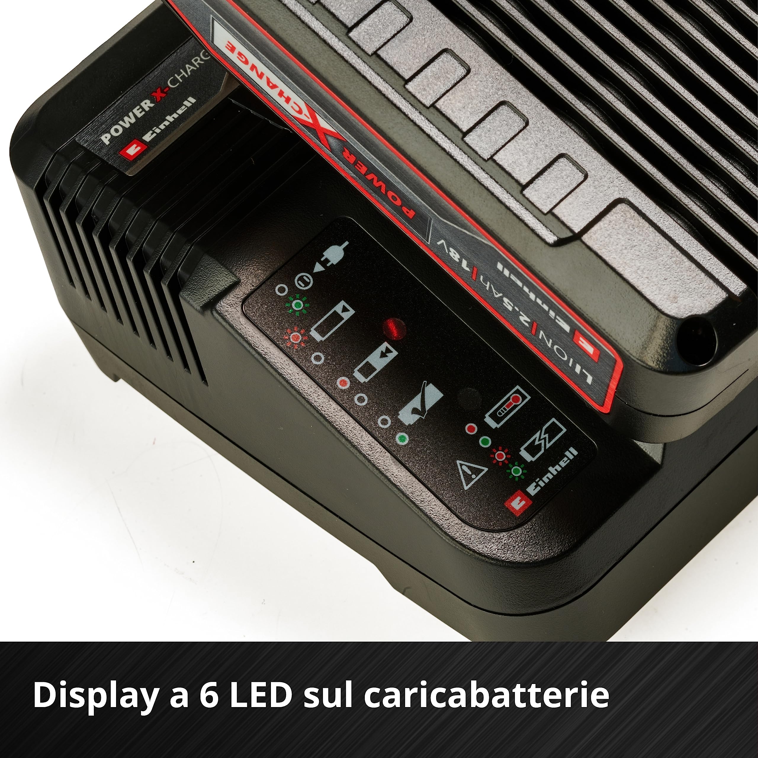 Einhell 4512042 Power-X-Change Starter Kit, Caricabatteria e Batteria da 4000 Mah Li-Ion