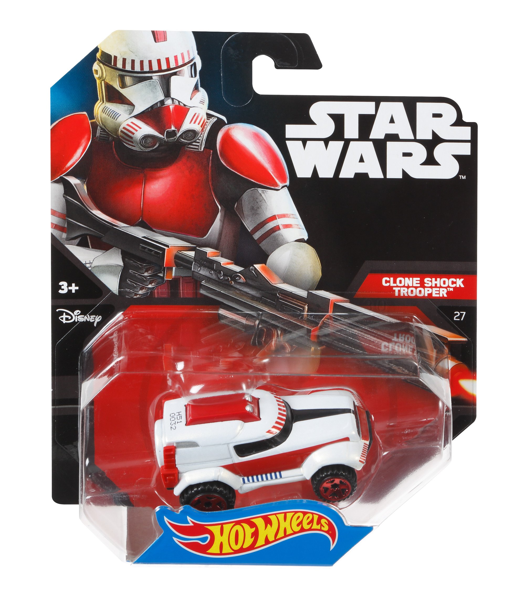 Hot Wheels Star Wars Character Car, Clone Shock Trooper : Amazon