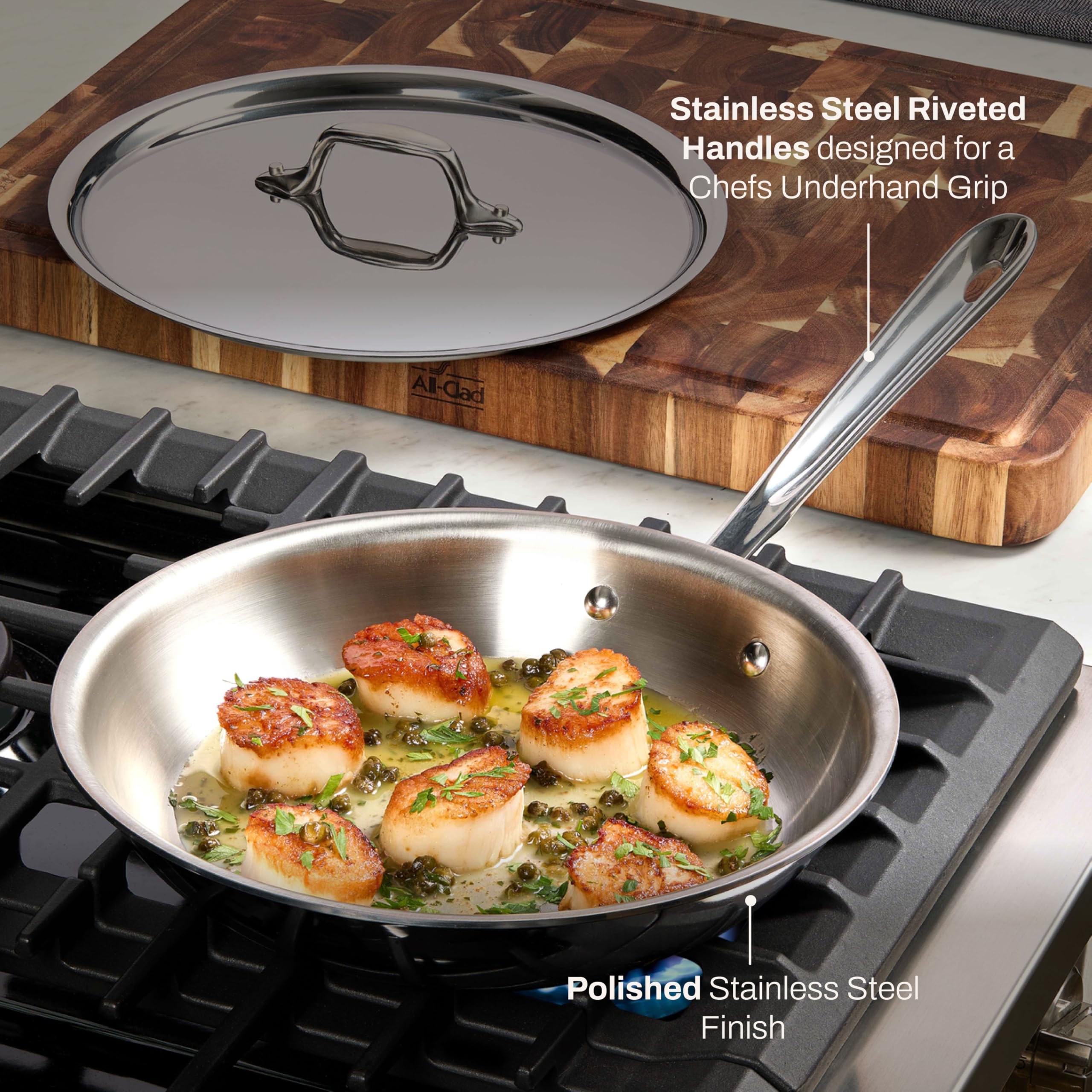 Amazon.com: All-Clad D3® Stainless Steel 10 inch Frying Pan