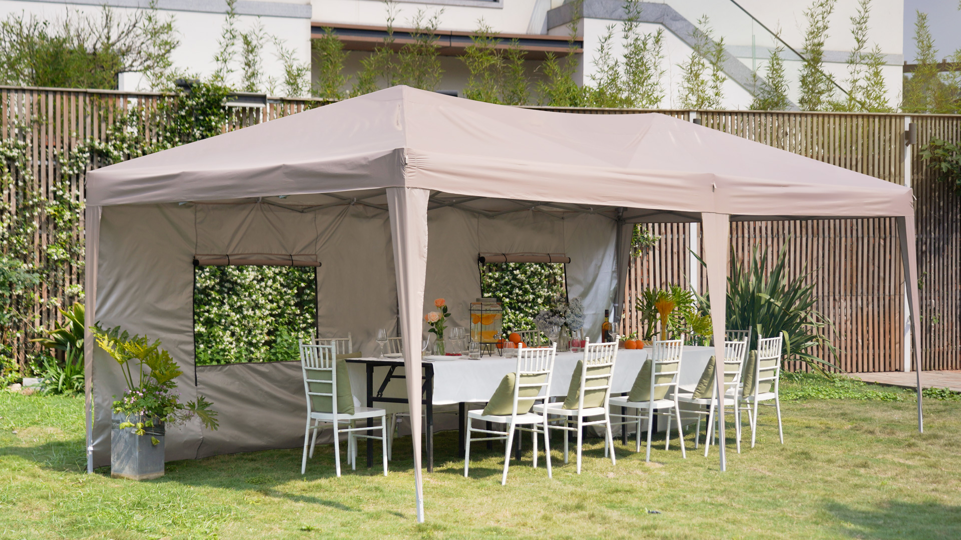 Quictent Privacy 10x20 Pop Up Canopy