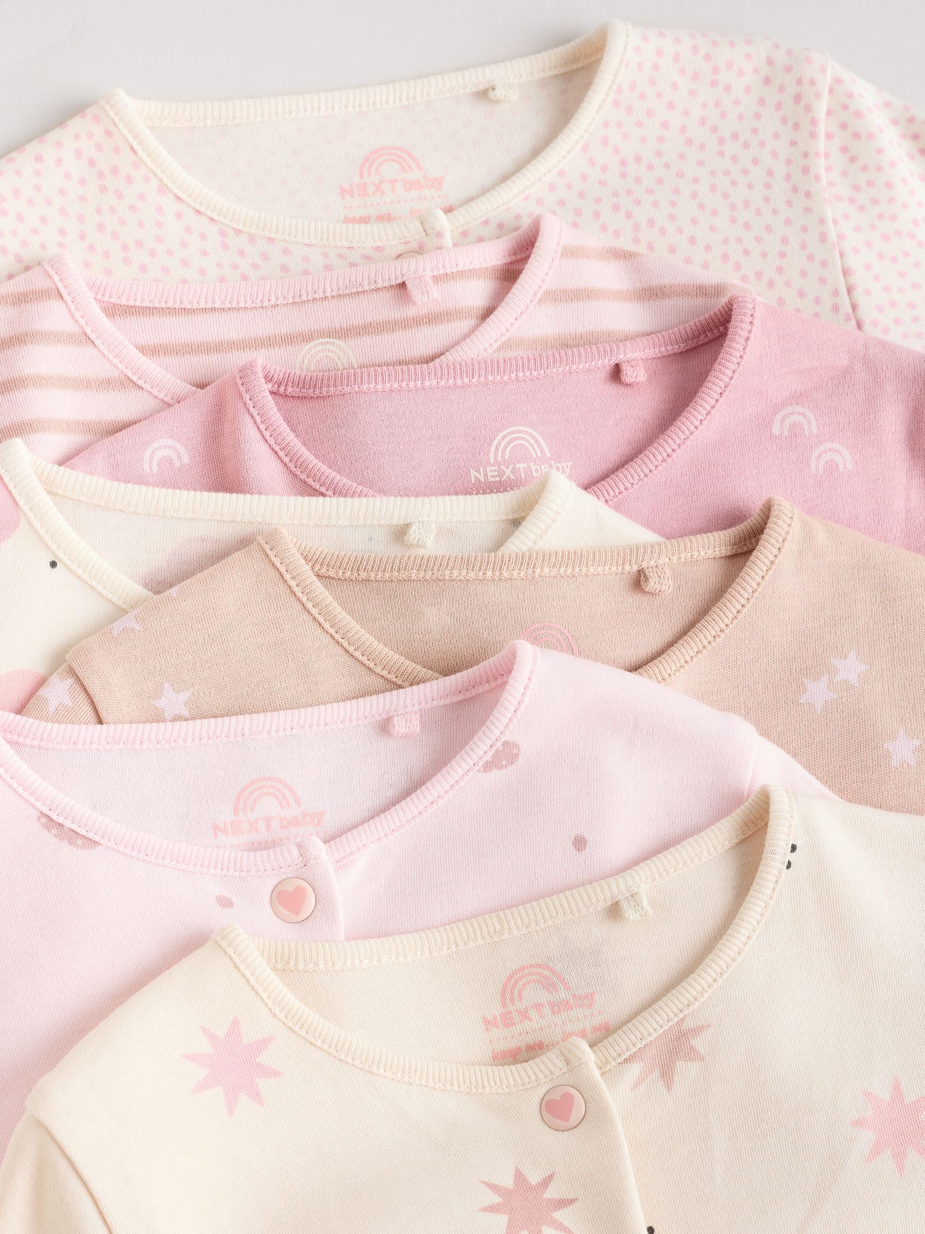 NEXT Bébé Fille Dors-Bien bébé, Lot de 7