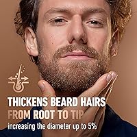 Vista 6 de King C. Gillette Beard Thickener formulated with Vitamin B complex and Caffeine, 1.7oz
