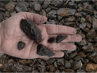 Fantasia Materials: 6 lbs lb Small Lodestone (Magnetite) Rough Stones from Colorado, USA.