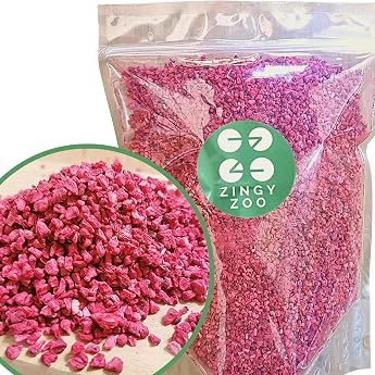Freeze Dried Raspberry Pieces XXL 500 g Dried Fruit Freeze Dried Raspberries Gluten Free Freeze Dried Fruit Freeze Dried Raspberry ZingyZoo