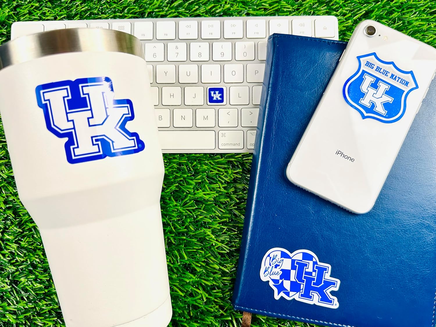 Kentucky Stickers for Gift, Car, Water Bottle, Laptop, and Phone for UK Football Fans and University Graduates (Kentucky Wildcats) - Image 5