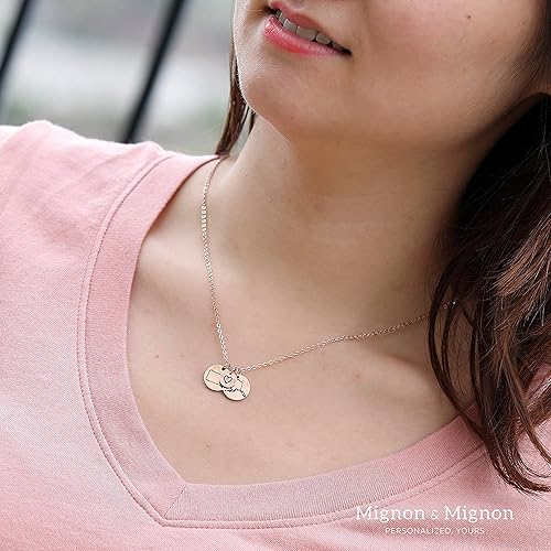 Miniatura 7 de Best Friend Necklace Long Distance Friendship Custom Two State Jewelry, Gifts for Women, Mother Daughter Relationship, Unique Personalized Necklace