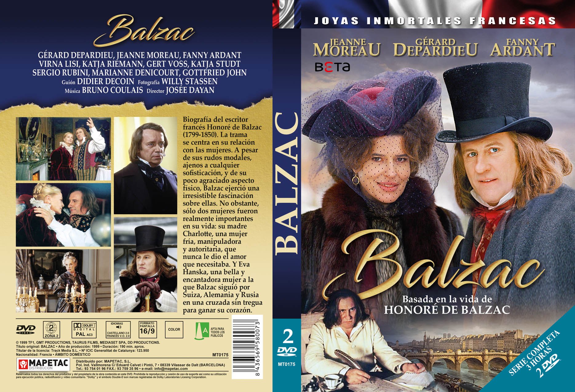 ✩BALZAC DVD 1996 Amazon.com: Balzac : Balzac: Movies & TV