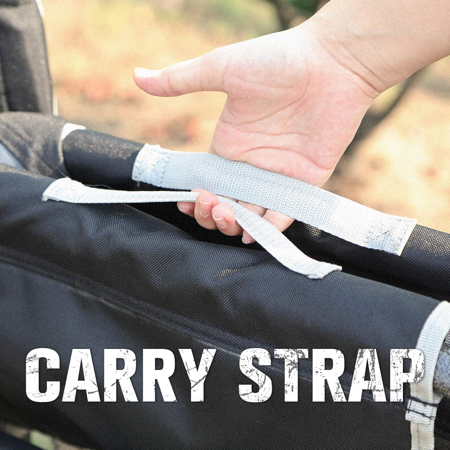 TIMBER RIDGE Director's Chair Folding Aluminum Camping Portable Lightweight Chair Supports 300lbs with Side Table Outdoor(Black): Kitchen & Dining