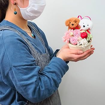 Amazon｜花 ギフト 誕生日プレゼント フラワーアレンジメント