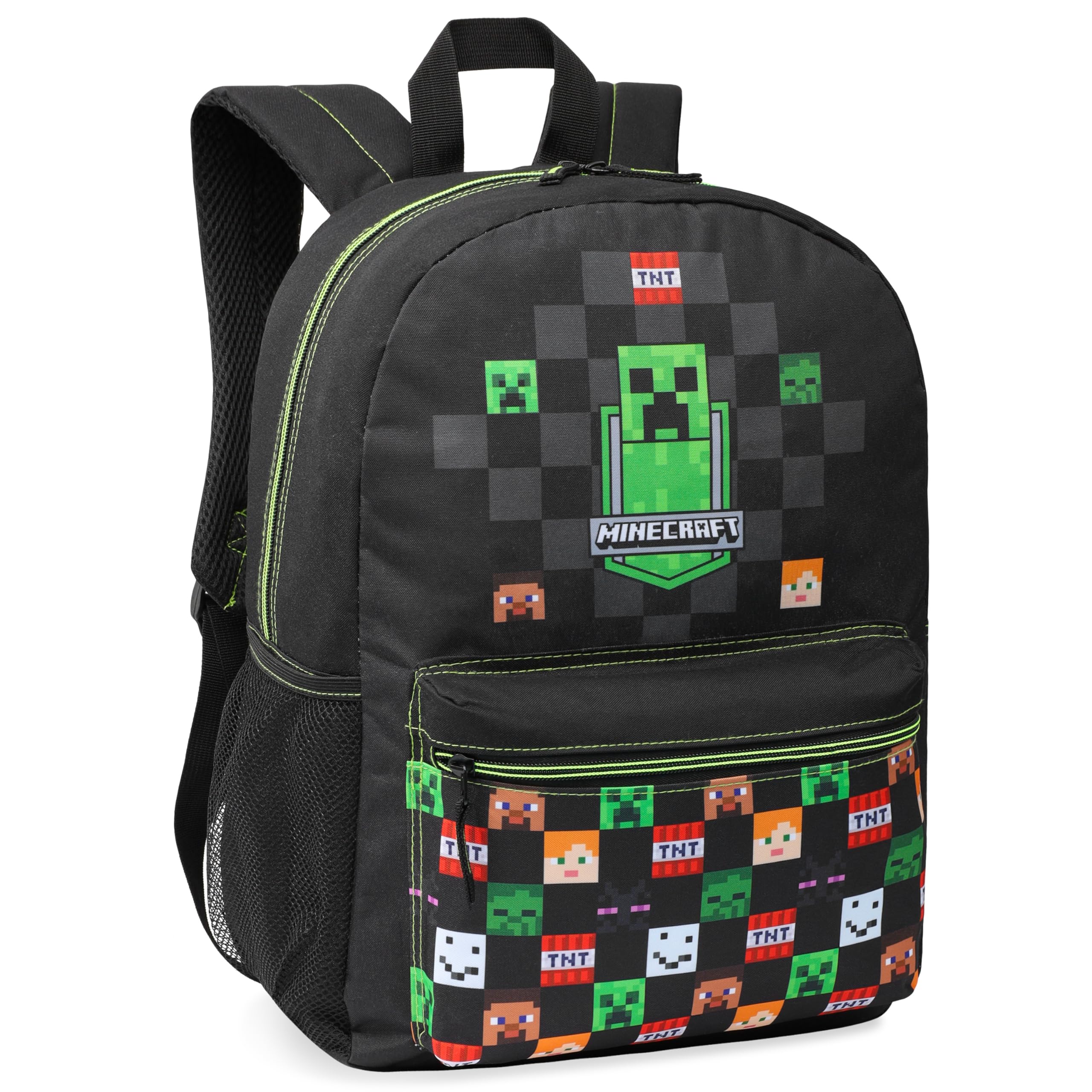 Minecraft Mochila con Bolsillos para Niños - Regalos para Gamers