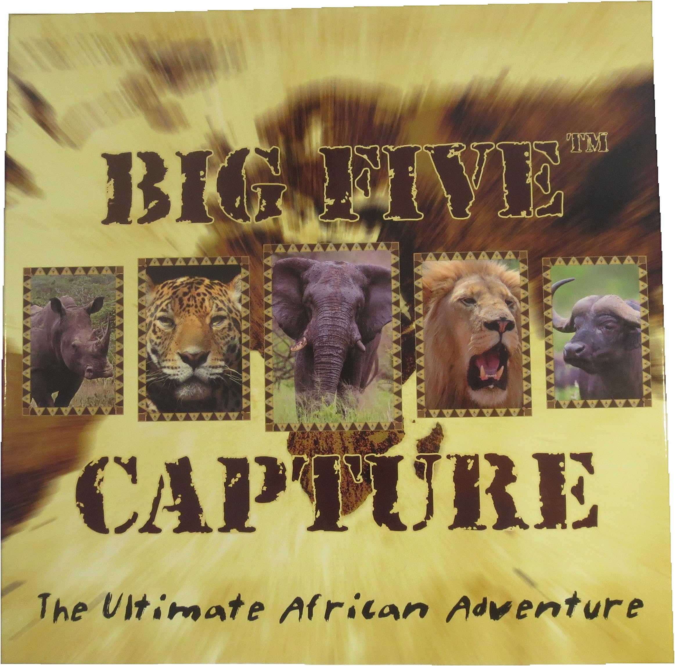 BIG FIVE CAPTURE BOARD GAME. Are you ready for the ultimate African safari adventure? Family game of strategy that is full of unexpected surprises.