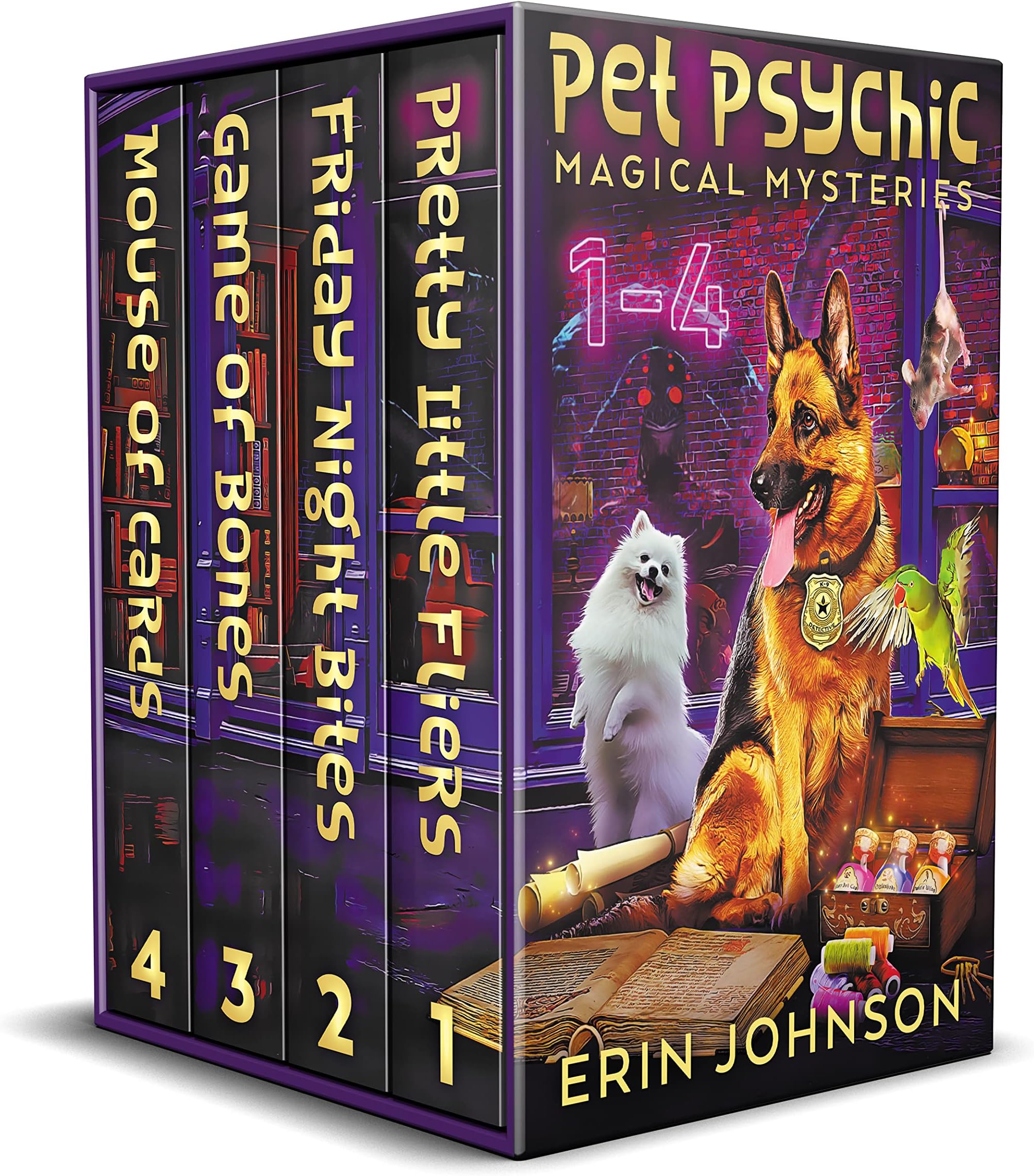 Pet Psychic Magical Mysteries: Books 1-4 (Pet Psychic Magical Mysteries Special Collections Book 1)