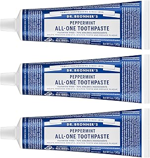 Dr Bronner's Peppermint All-One Toothpaste Pack of 1 by Dr. Bronner's