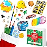 14 Pc All in One Luxury Stocking Stuffer Set Premium Christmas Sock Gifts Pre Made Fillers Pre Filled Variety Gift Set