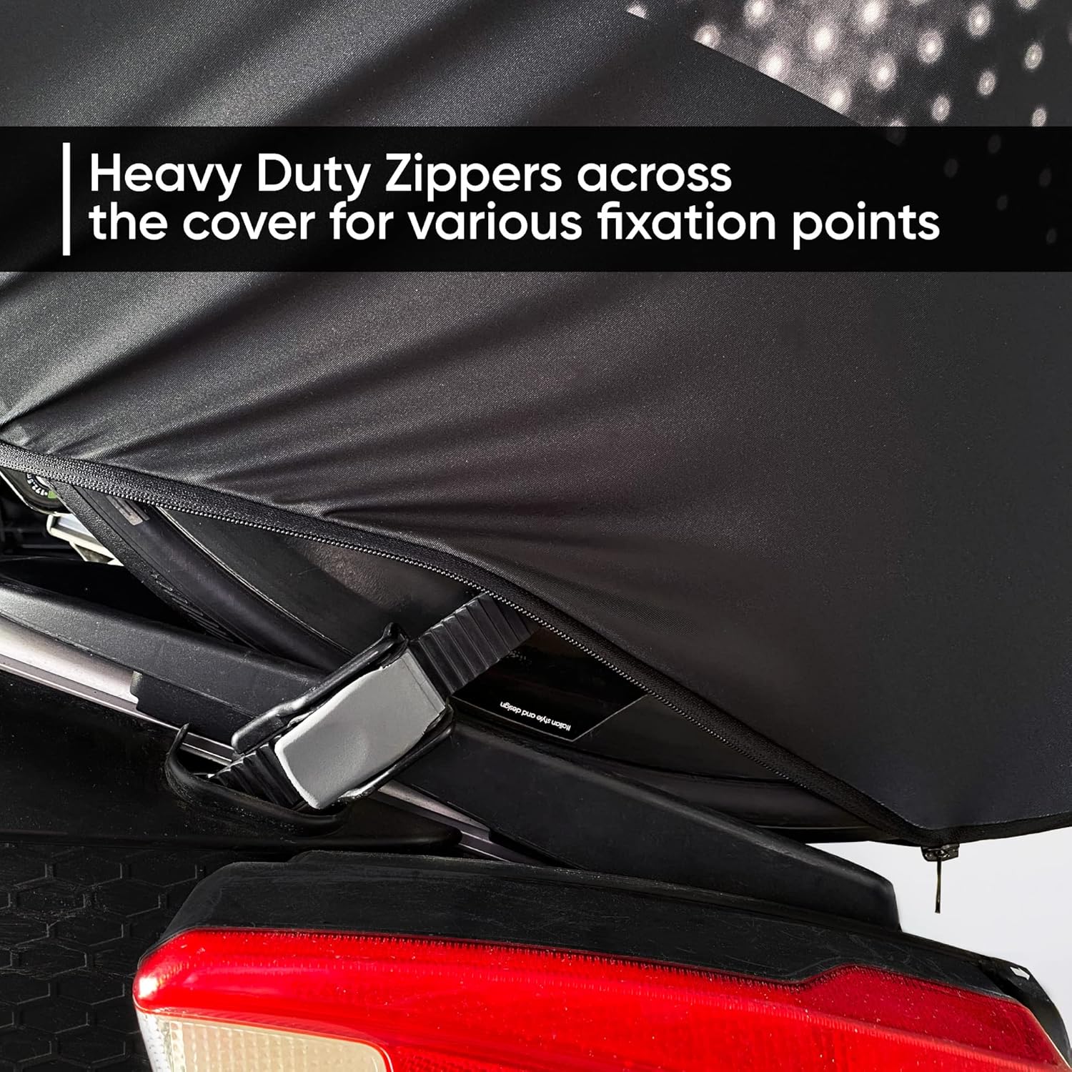 VELOSOCK Mountain Bike Cover - Premium MTB & E-Bike Storage Cover, Bicycle Protection Cover for Transport CARBON BLACK (Standard-MTB/E-BIKE)