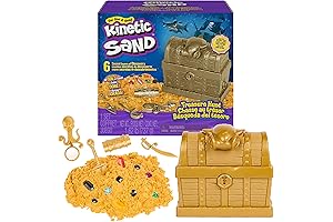 Kinetic Sand Treasure Hunt Adventure Playset for Kids