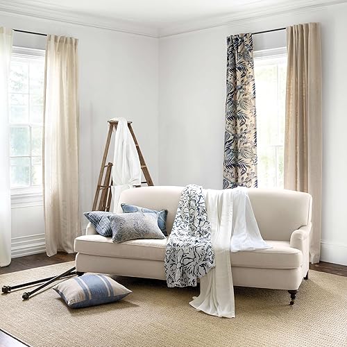 Miniatura 6 de Dash and Albert - Alfombra de sisal tejida natural de mimbre, 3 x 5 pies, patrón sólido neutro