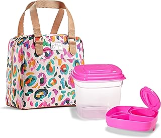 Fit+Fresh Minneola Insulated Lunch Bag women love as a Lunchbox or Lunch Tote - Cute Small Lunch Box For Women - Lunch box...