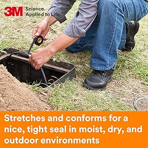 3M Scotch Super 33+ Electrical Tape - 3/4 in x 76 ft, Premium Grade All-Weather Vinyl, Resistant to Abrasion, Moisture, Corrosion, Alkalies - Long Roll, 1 in Core, Black, 10 Roll Pack