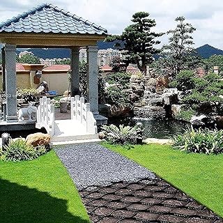 Gravel Grid, 2" Depth Permeable Paver System Ground Grid，Ground Grid Stabilizer, Honeycomb Geogrid for Walkway/Pathway/Slope/Garden Path (Size : 1x1m(3.3x3ft))