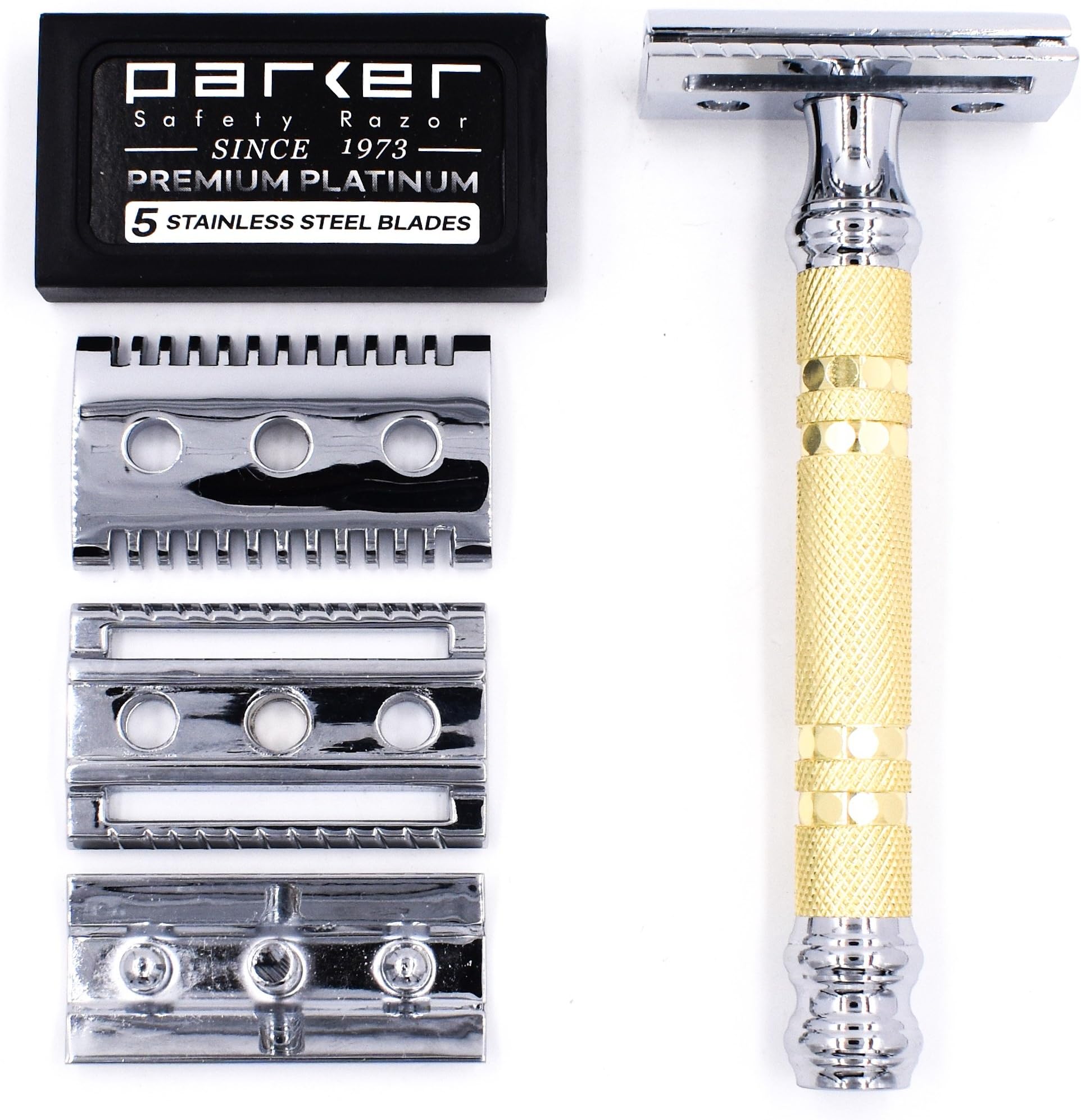 Amazon.com: The Parker Variant Adjustable Double Edge Safety Razor ...