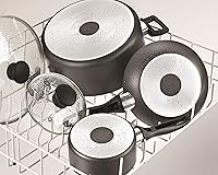 Vista 3 de T-Fal Everything in Kitchen Total - Juego de ollas y sartenes antiadherentes aptas para lavavajillas, 20 piezas, color negro