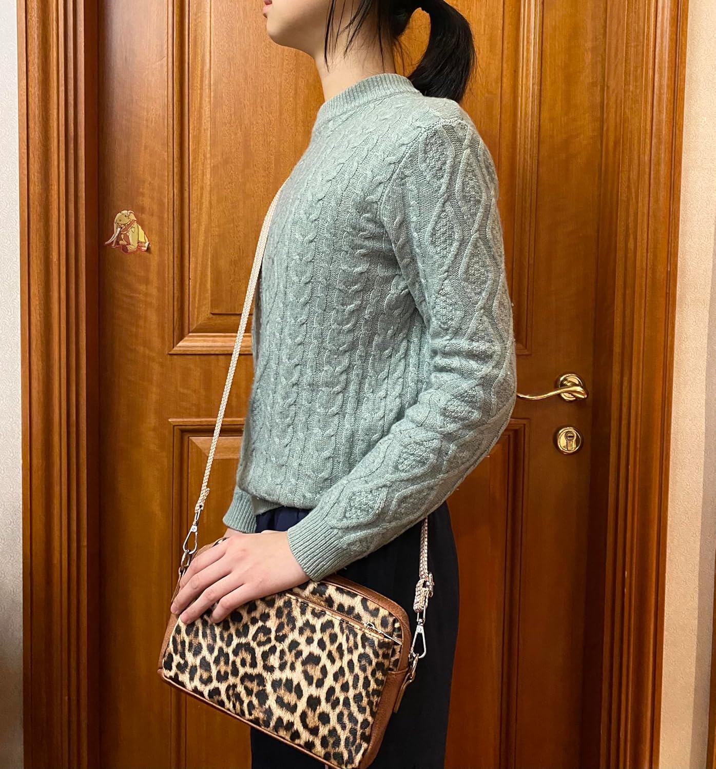 Crossbody Wallet Purses for Women with Phone Pocket and Adjustable Strap