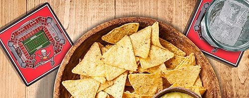 Miniatura 2 de YouTheFan NFL Tampa Bay Buccaneers - Posavasos 3D StadiumView - Raymond James Stadium