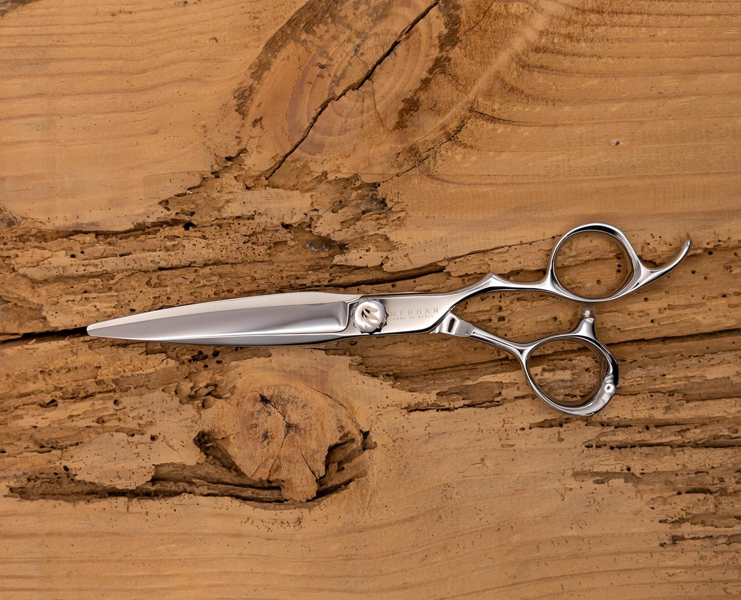 Zenith 6.5 Inch Professional Hair Cutting Scissors – Sword Blade Barber Shears for Bulk Removal & Precision Fades – Stainless Steel Salon Tool
