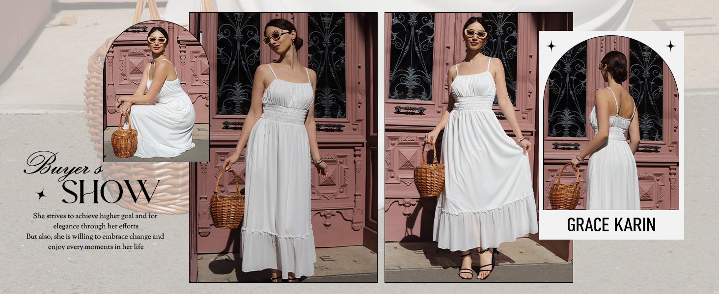Womens Dresses 2025 Casual Maxi Dresses Lightweight