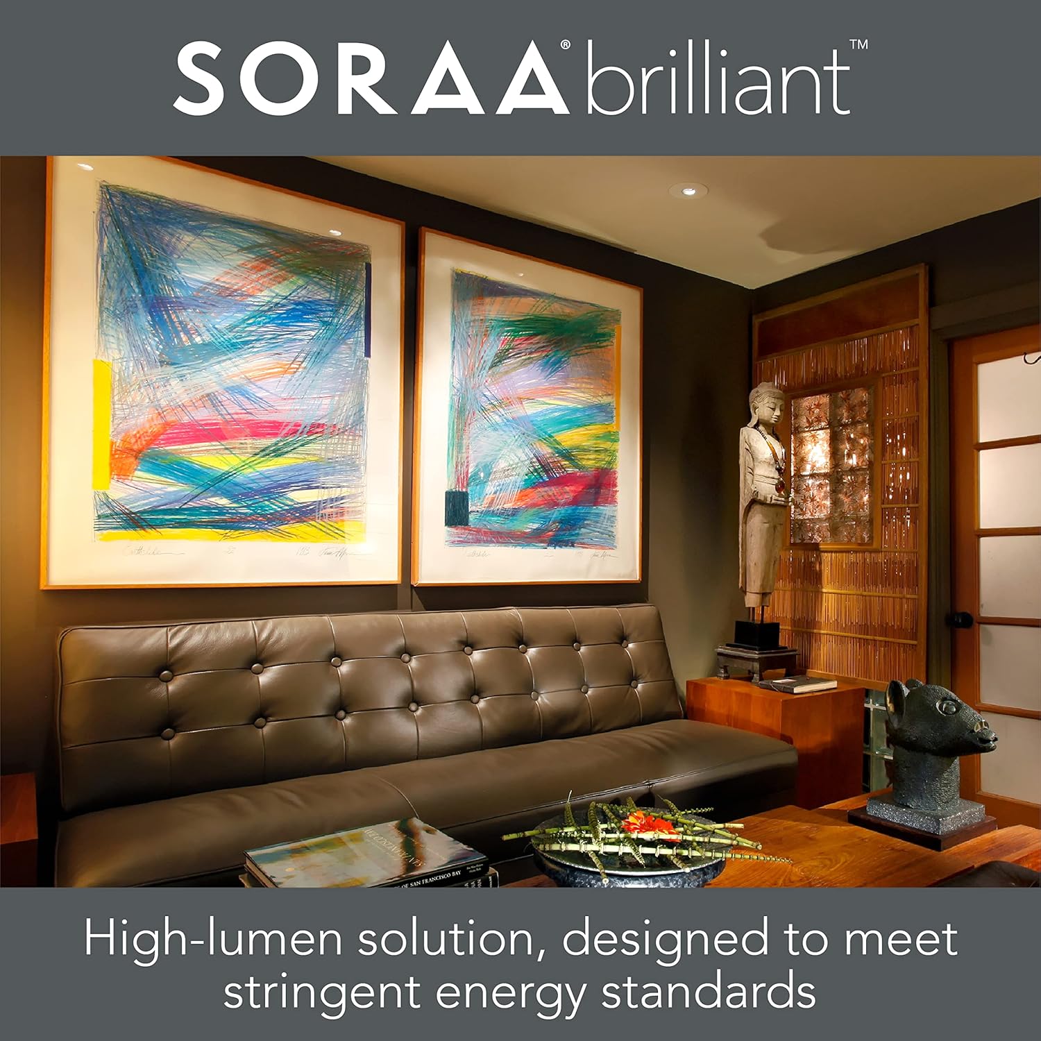 SORAA Brilliant PAR30 Short Neck 14W Dimmable 3000K 60 Degree Narrow Flood Light Bulb