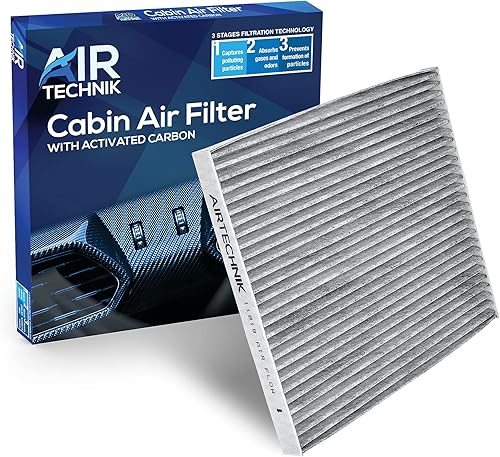 Miniatura 239 de AirTechnik Filtro de aire de cabina CF11670 con carbón activado Compatible con Ford Ecosport 2018-2022, Fiesta 2011-2019 - BE8Z-19N619-A