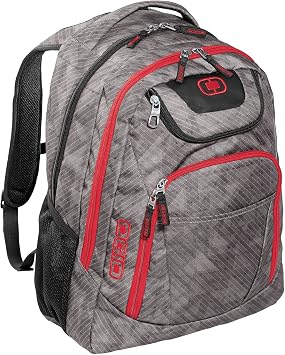 OGIO 411069-BLACK Business Excelsior 17 Laptop Backpack/Rucksack, Black/Silver