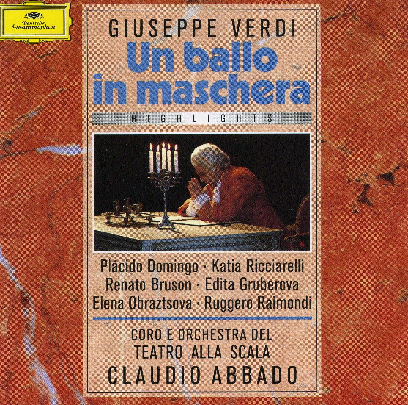 Un Ballo In Maschera Excerpts [Audio CD] Verdi, Giuseppe