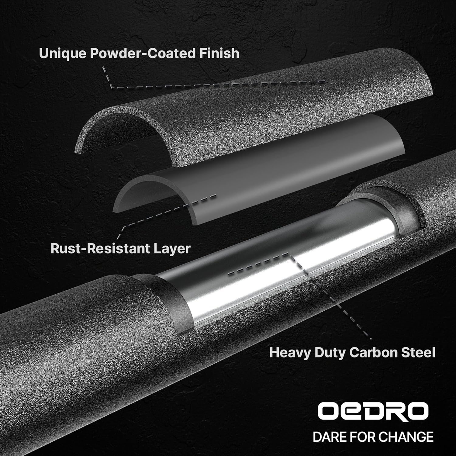 OEDRO Wheel to Wheel Running Boards: Compatible with Jeep Gladiator 2020-2026 Jt 4 Door, Bed Access Nerf Bars, Side Steps Made with Carbon Steel, UP & Drop-Down Step Bars