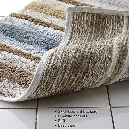 Miniatura 5 de SKL Home Alfombra de rayas de agua, natural