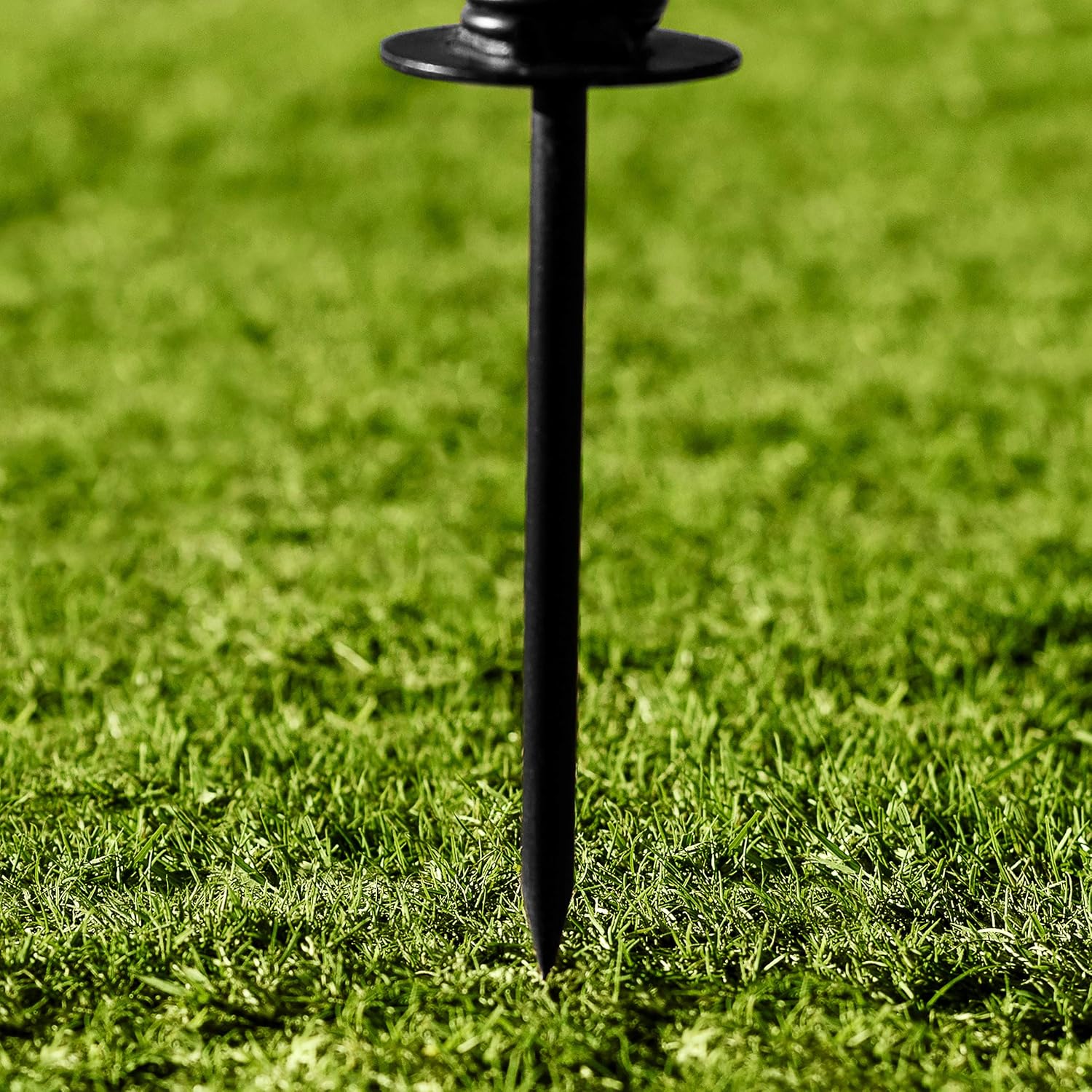 FORTRESS Cricket Target Stump | Spring-Back Design for Bowling & Fielding Drills – Durable PVC Stump with Steel Ground Spike – Ideal for Cricket Training